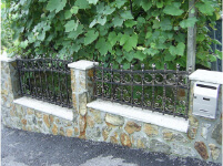 Ograje Dečman s.p. - Umetno kovaštvo in kovane ograje - Ograje - Primer sličice 089